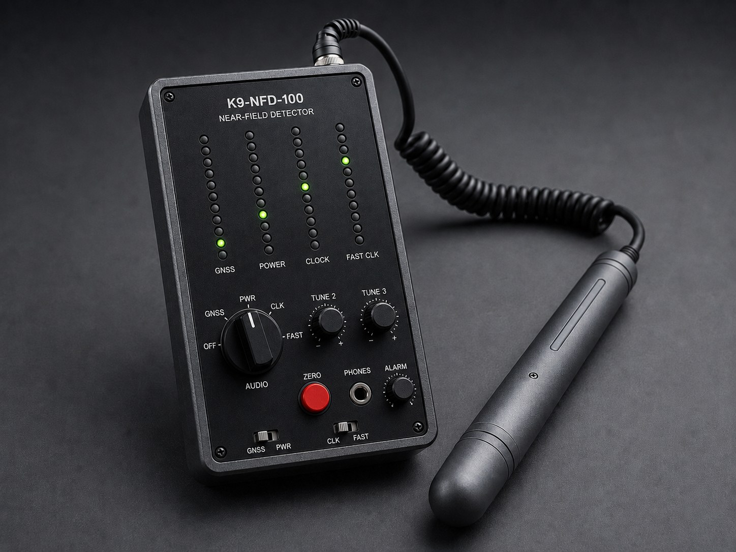K9-NFD-100 GPS tracking device detector and hidden spy camera finder